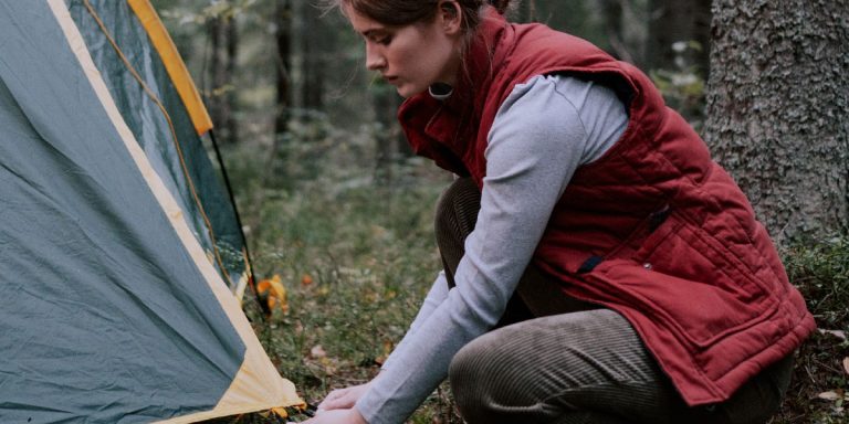 Shenandoah-NP-camp-tent-woman